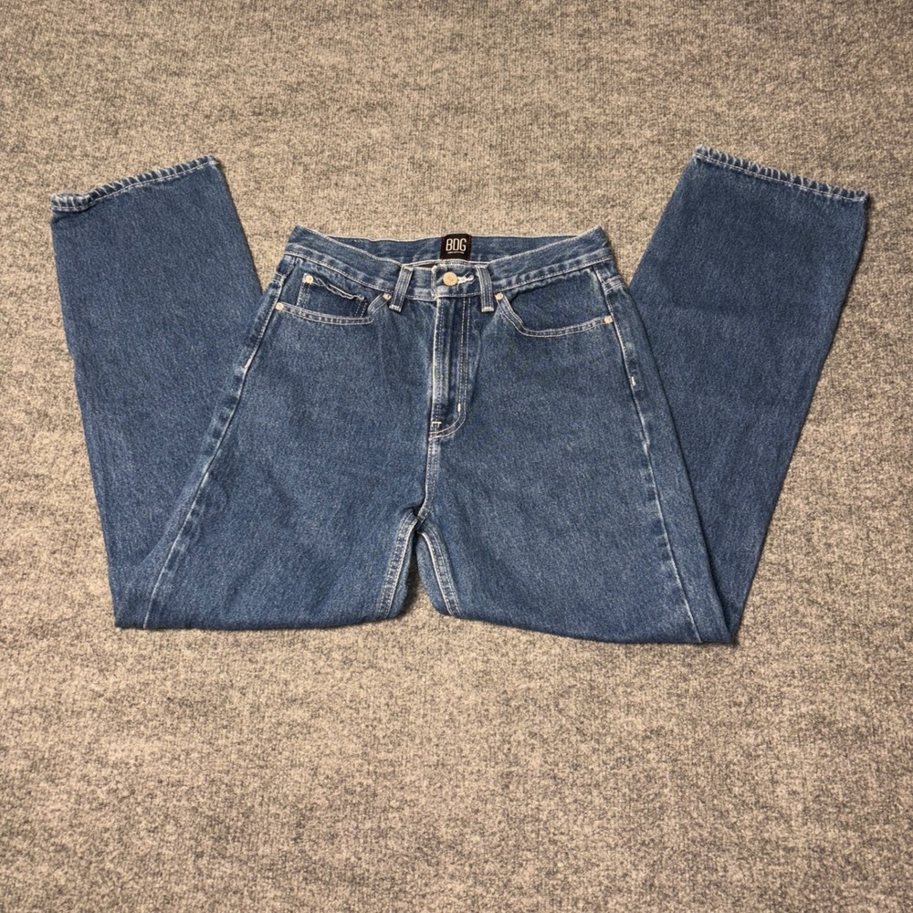 BDG High-Rise at Leg Jeans Women'sβ 27W Blue Outfitters Denim High Waisted Class